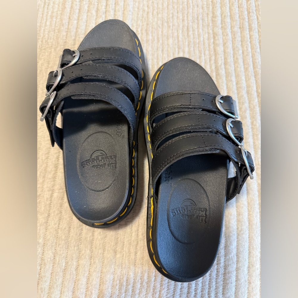 Black Dr. Martens Sandals